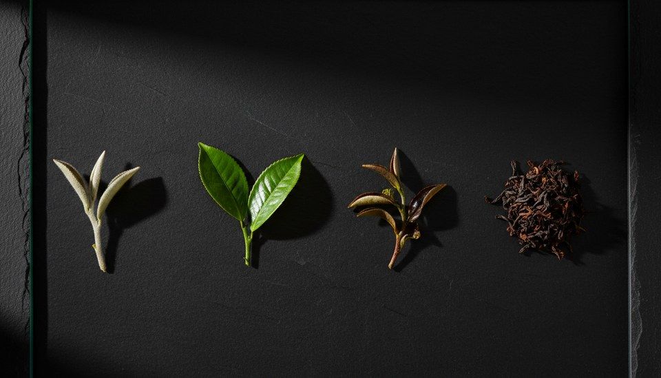 Ein Blatt. Vier Charaktere.