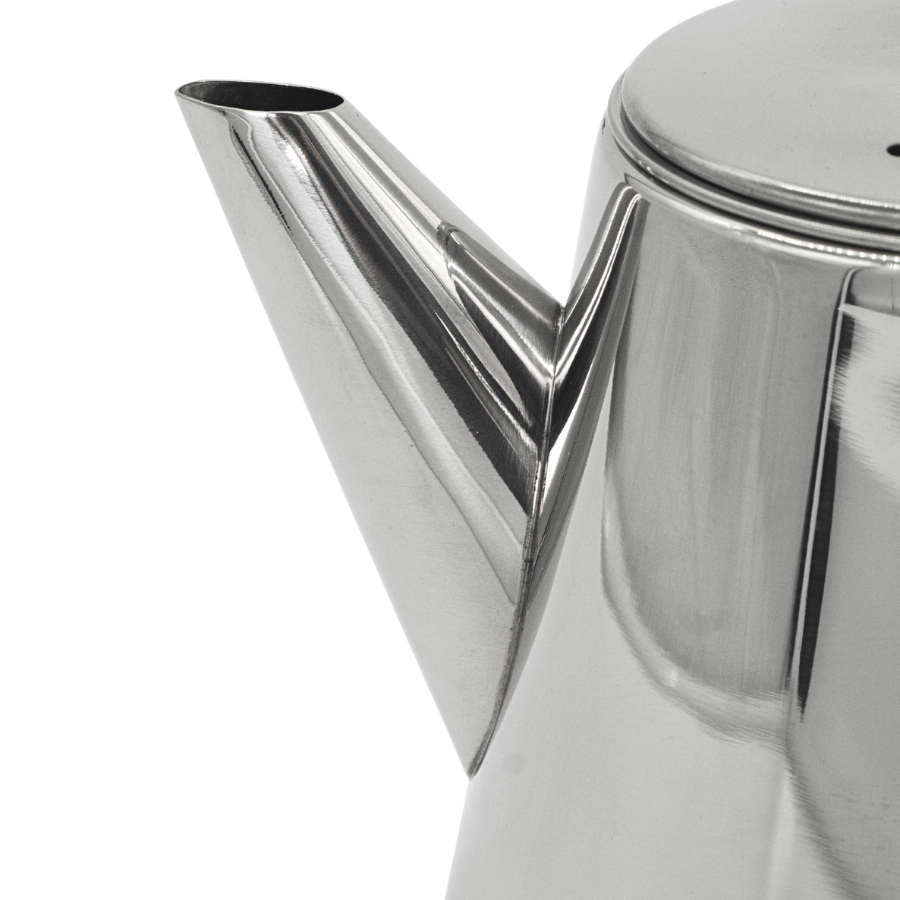 T-Kanne, Edelstahl, 1 Liter, Silber