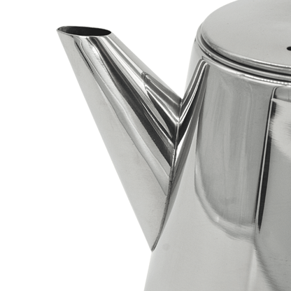 T-Kanne, Edelstahl, 1 Liter, Silber