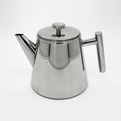 T-Kanne, Edelstahl, 1 Liter, Silber